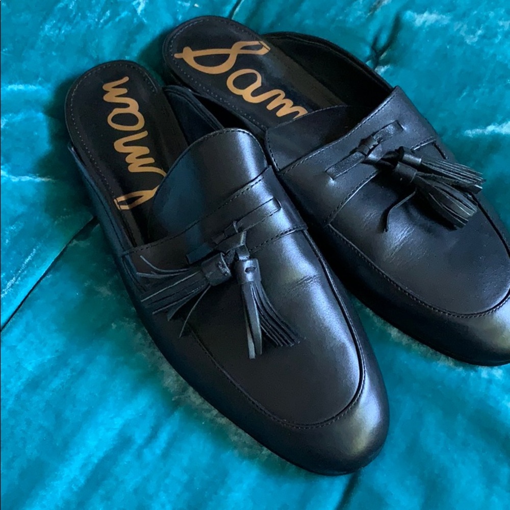 Sam Edelman Mules with Tassle size 10